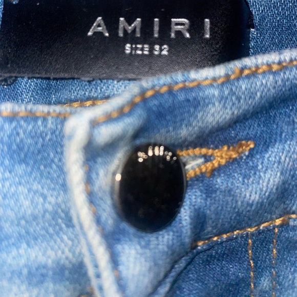Blue Amiri Jeans - Picture 2 of 6